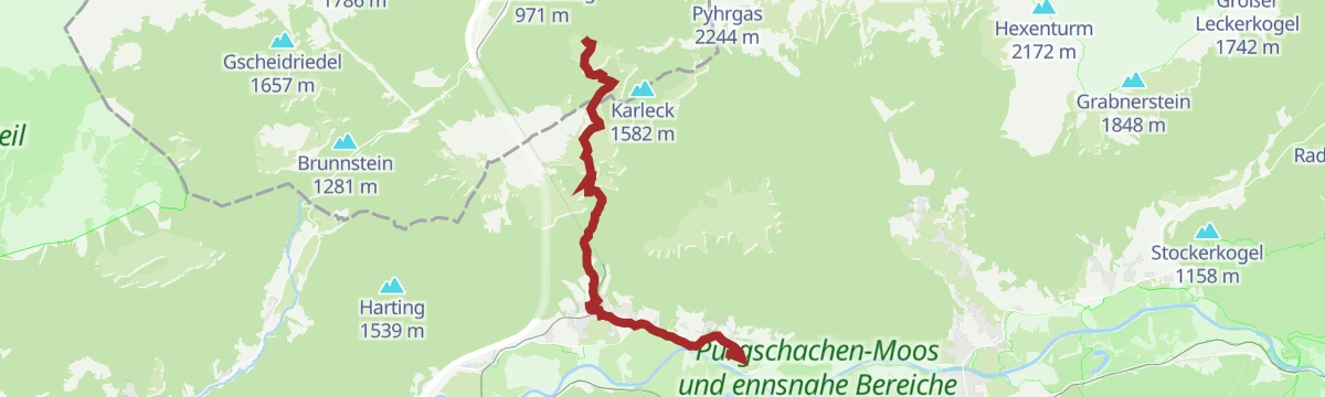 Route map: Alter Wallfahrtsweg